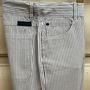 Jacadi White and Blue Stripes Shorts